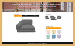 divani configurazione online